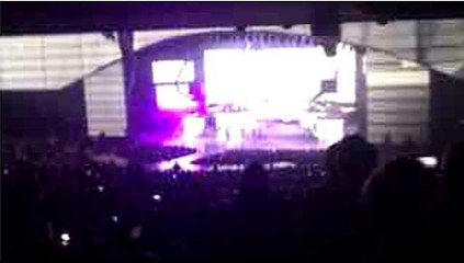 Clara no show da Britney Spears USA Las Vegas