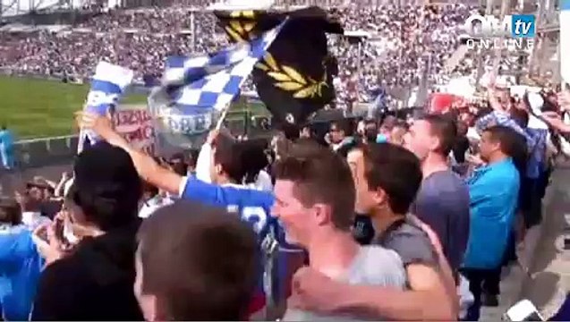 Les buts de Gignac vus des virages