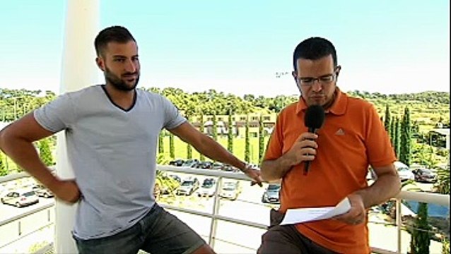 Ugo Crousillat, invité du JT