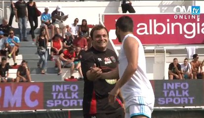 Avec l'OM au stade Mayol