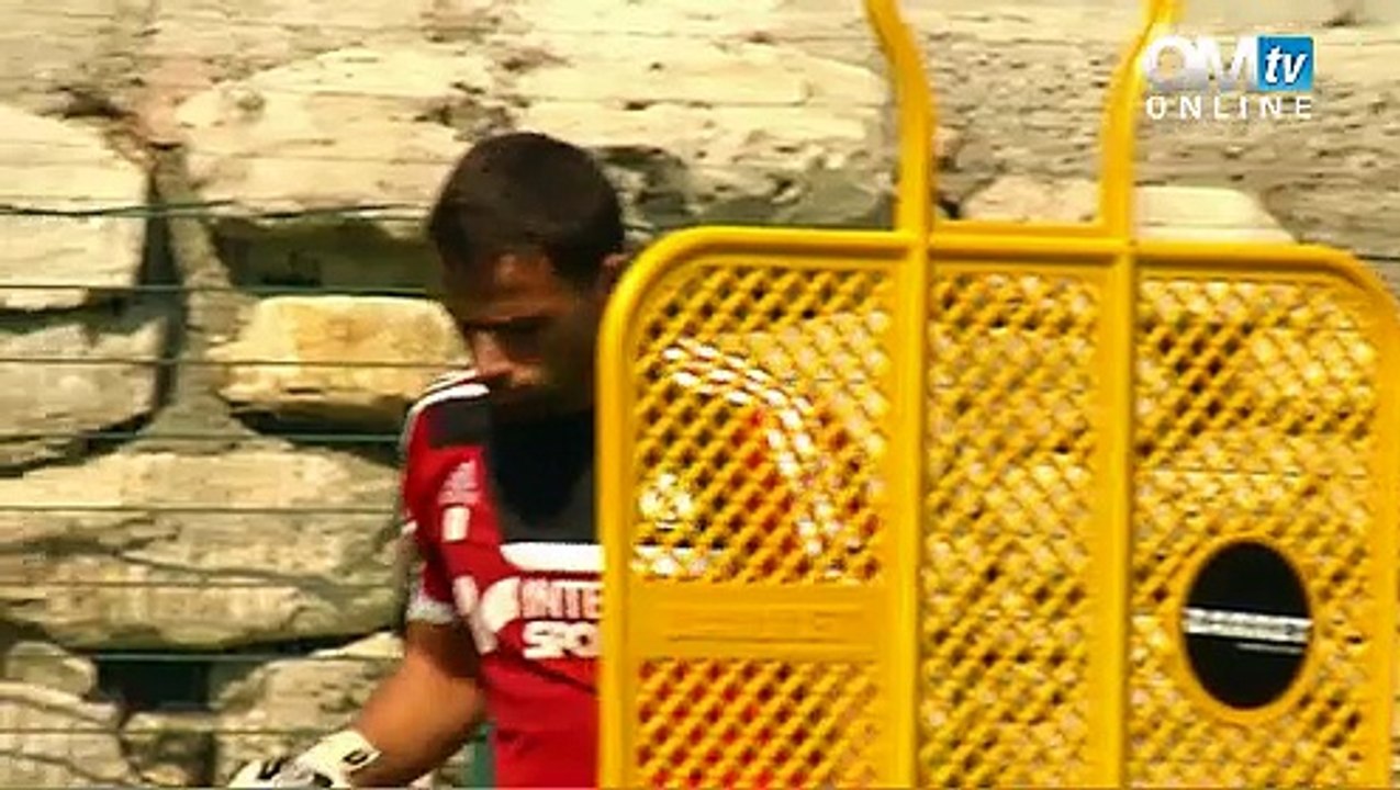 À l'entraînement avec les gardiens