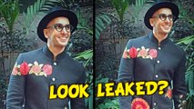 OMG! Ranveer Singh Leaks His Bajirao Mastani Look