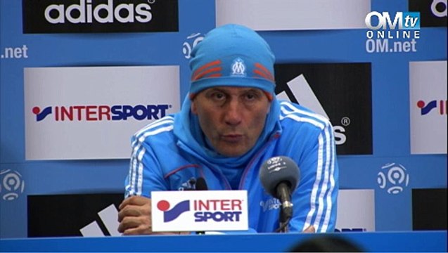 Conf' de presse après OM-Nancy (0-1)