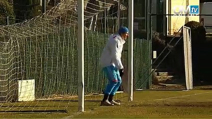 Moment de détente en fin de séance