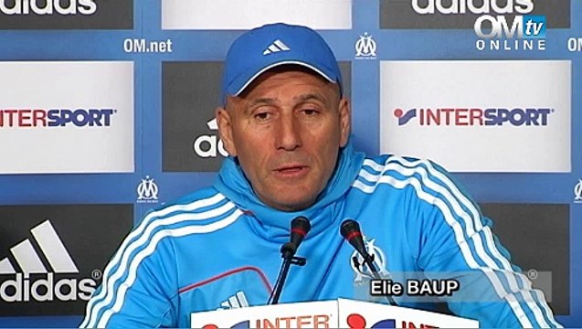 Conf' de presse avant OM-Nancy