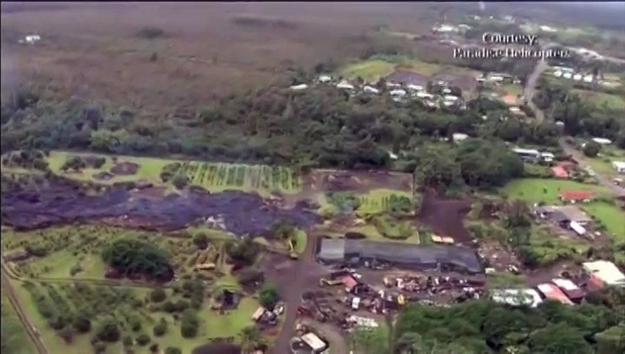 Hawaï : des habitants menacés par des coulées de lave évacués