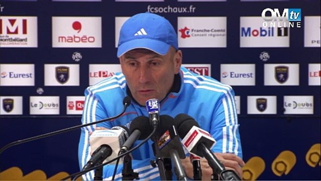 Baup et Hely face à la presse