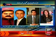 ARY Ab Tak Sadaf Abdul Jabbar with MQM Muhammad Hussain (27 Oct 2014)