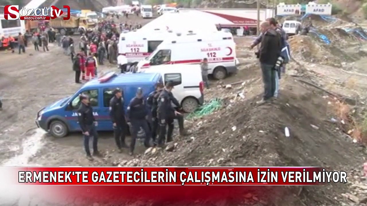 Gazetecilerin çalışmasına izin verilmiyor