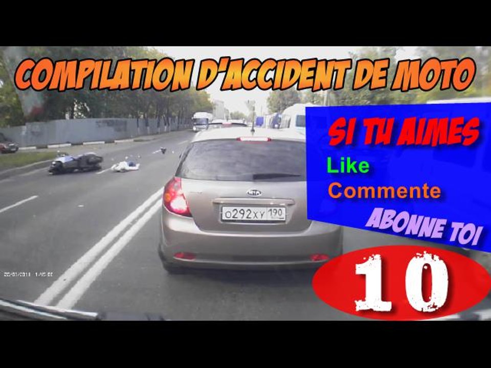 Compilation d'accident de moto n°10 + Bonus / Motorcycle crash compilation #10