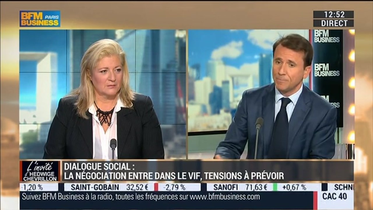 Thibault Lanxade, Medef - 30/10