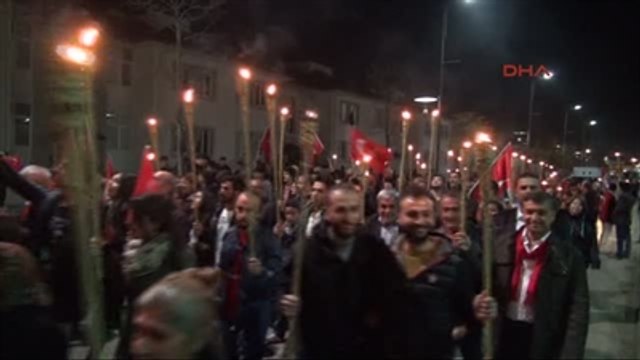 Sivas'ta Fener Alayı Düzenledi