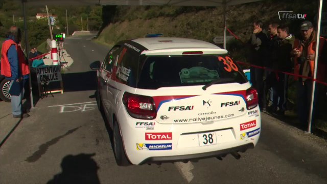 Yohan Rossel la première étape aux Cévennes