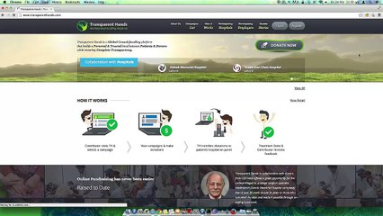 Transparent Hands Video Presentation