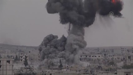 Kobani'deki Işid Hedefleri Bombalandı
