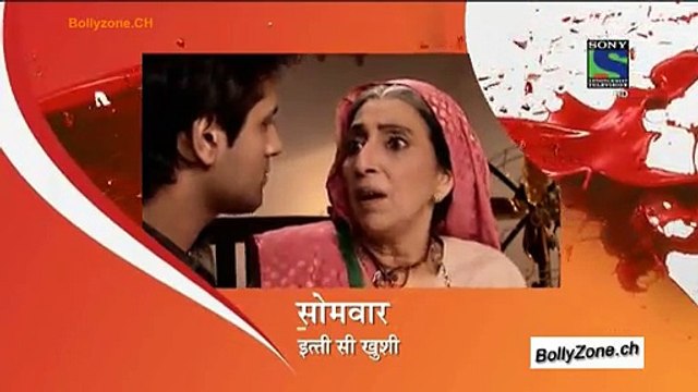 Itti Si Khushi (Precap Promo) 3rd November 2014