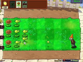 Plantas do Nivel 1 de Dia Cherry Bomb ou Cereja-bomba