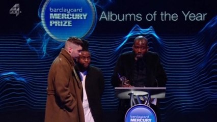 Young Fathers win the 2014 Barclaycard Mercury Prize
