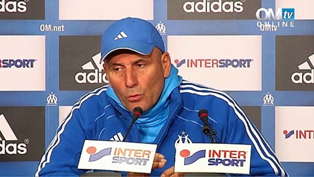 Conf' de presse avant OM-ASSE