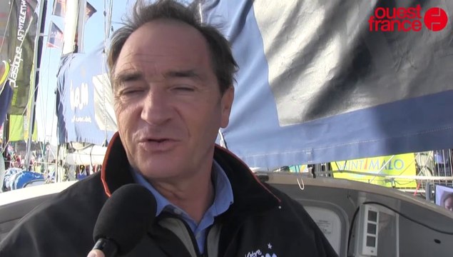 Route du Rhum : Bertrand De Broc reste zen