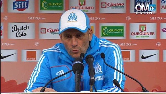 Conf' de presse après Brest-OM (1-2)