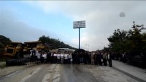 Ermenek'teki Kömür Ocağında İşçilerin Mahsur Kalmasını Protesto
