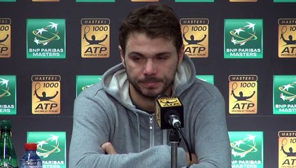 BNPPM - Paris-Bercy 2014 - Stan Wawrinka : "Oui, tout ne va pas bien !"