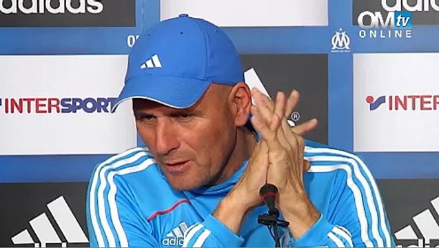 Conf' de presse avant Bordeaux-OM