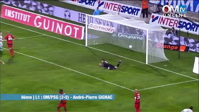 OM 2-2 PSG : Le but de Gignac (17e)