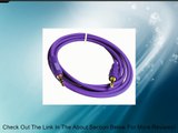 Importer520 Purple 3 Feet Mini 3.5mm Plug Male to Male Stereo Auxiliary Aux Cord Cable For iPhone 5 4S 4 3GS iPod Touch Samsung Galaxy S5 S4 S3 S2 Note 2 Note 3 Nokia Lumia 920 HTC OneX EVO 4G Rhyme DROID RAZR MAXX Google Nexus LG Optimus G BlackBerry Z10