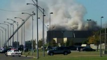 Un avion s'écrase contre un bâtiment de l'aéroport du Kansas