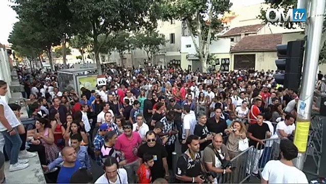 L'OM Block Party dans les rues de Marseille