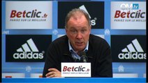 Conf' de presse après OM 1-0 Nancy