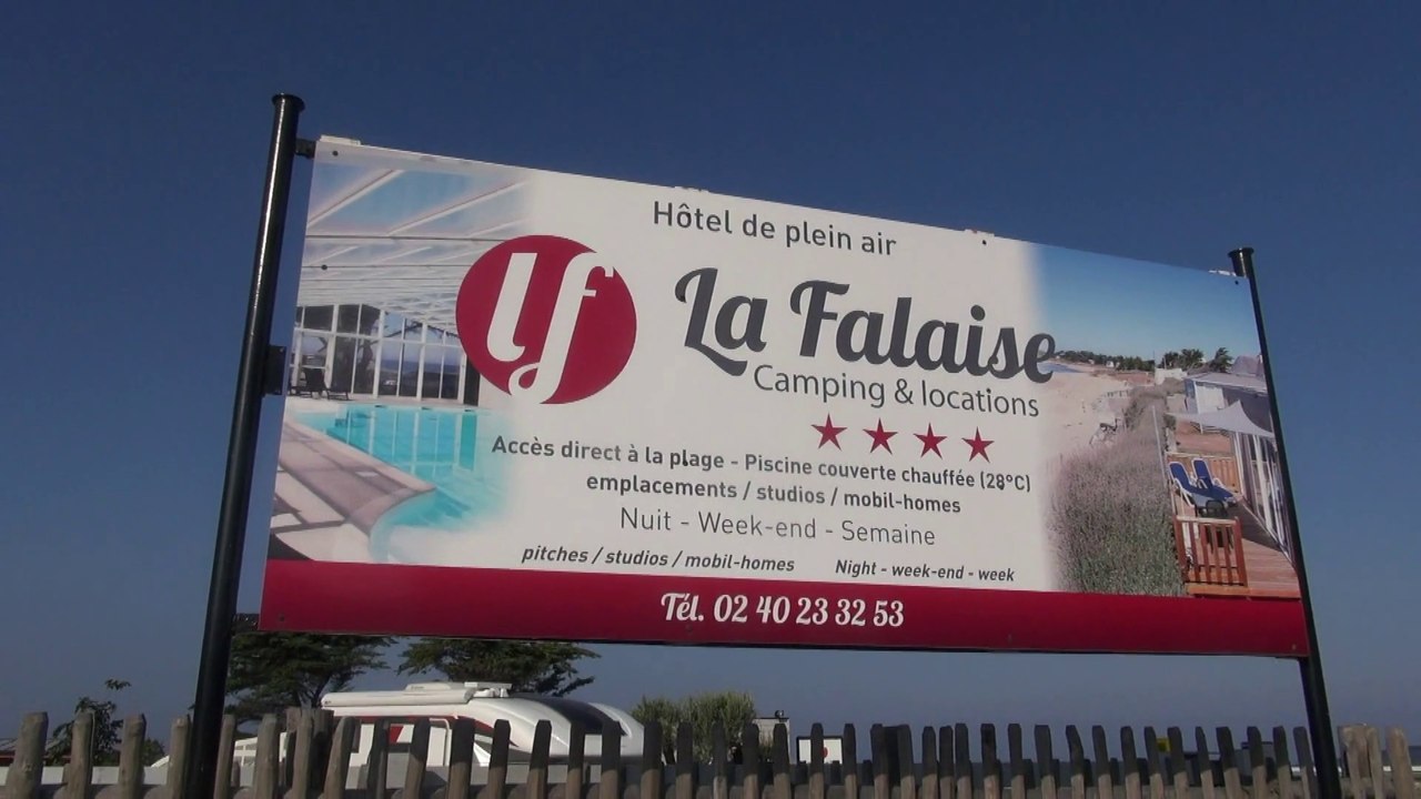 La Turballe et l'hôtel de plein air "La Falaise"