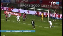 PSG 2-1 OM : le but d'André Ayew