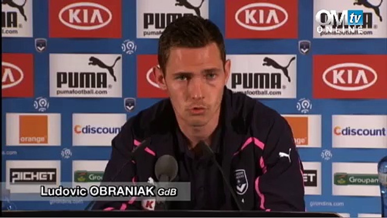 Conf' de presse après Bordeaux 2-1 OM