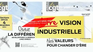 La vision industrielle de la CGT Airbus Toulouse
