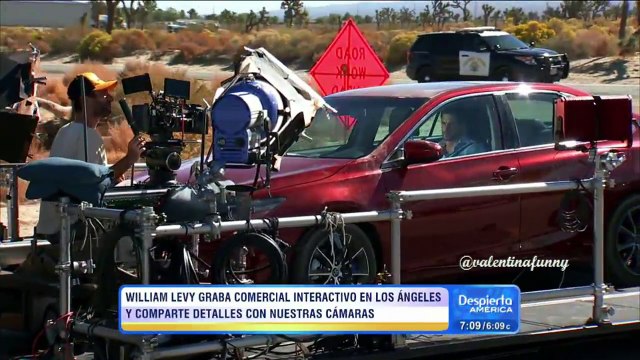 William Levy (@willylevy29) Graba comercial interactivo en LA|| DA