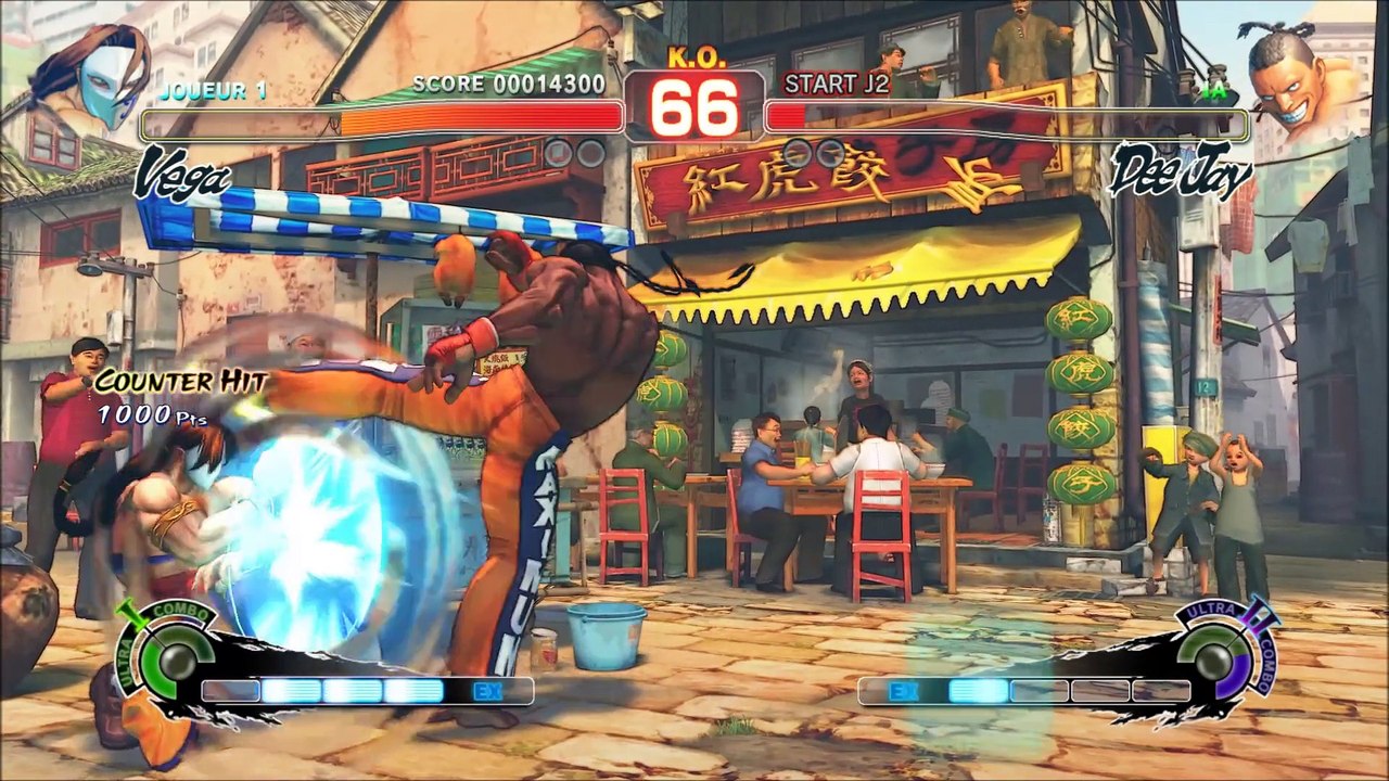 This is how you DON'T play Vega, in Arcade Mode :(