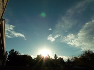 Time lapse of Sunrise 754am-920am 0n 10-30-14