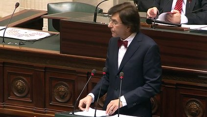 Déclaration de Di Rupo devant la Chambre