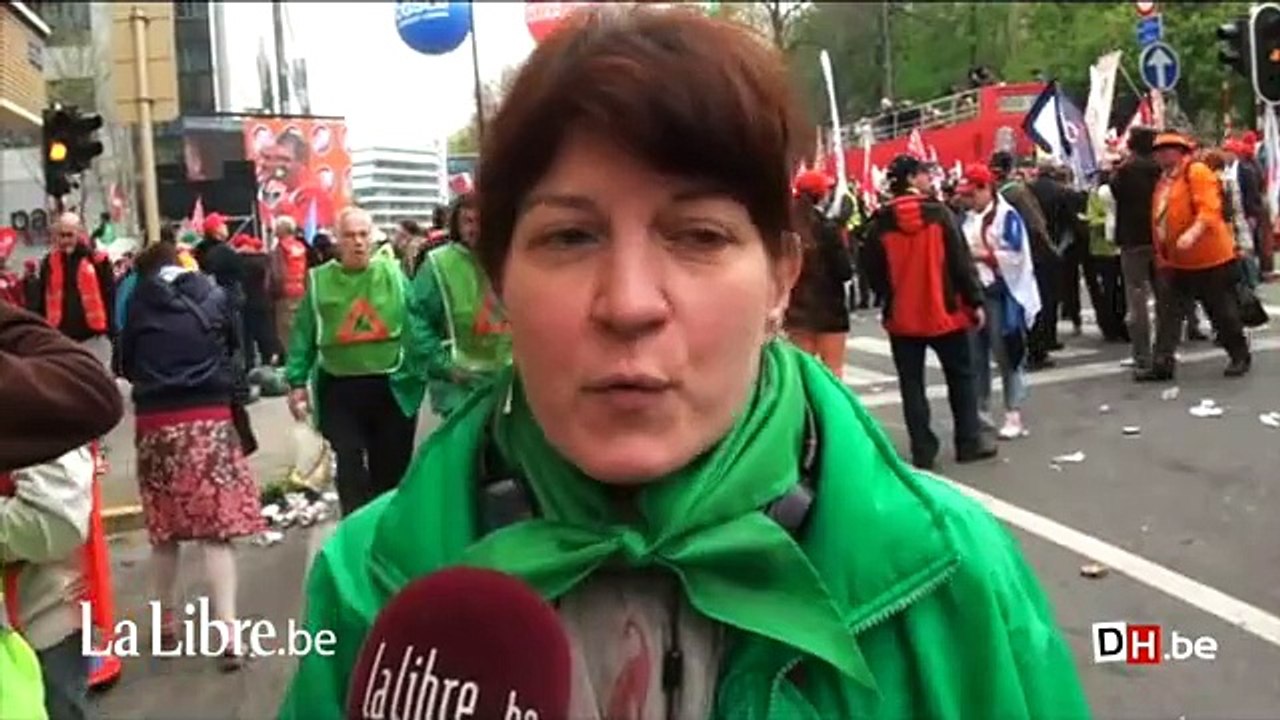 Manifestation européenne contre le dumping social