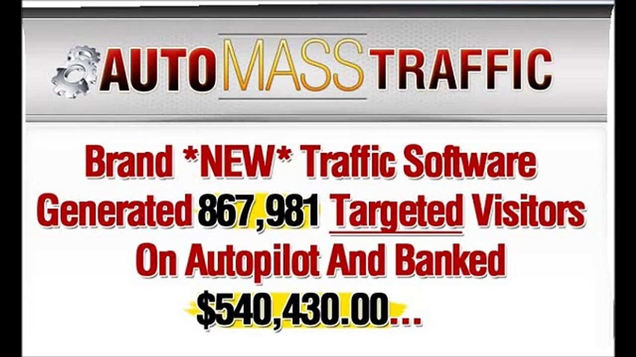 8000% more traffic on autopilot   Auto mass traffic software   AMT revoulution