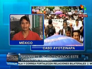 Que se tienten el corazón y los dejen ir, clama padre de normalista