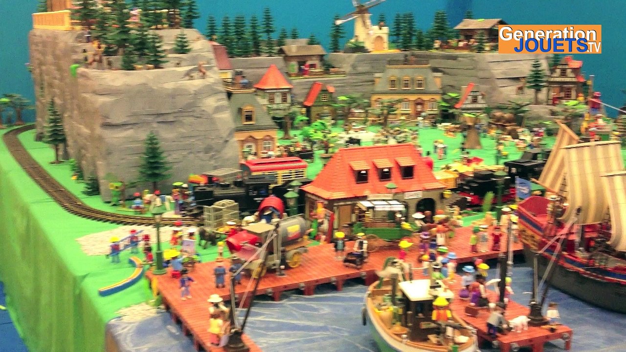 Playmobil diorama à Kidexpo 2014
