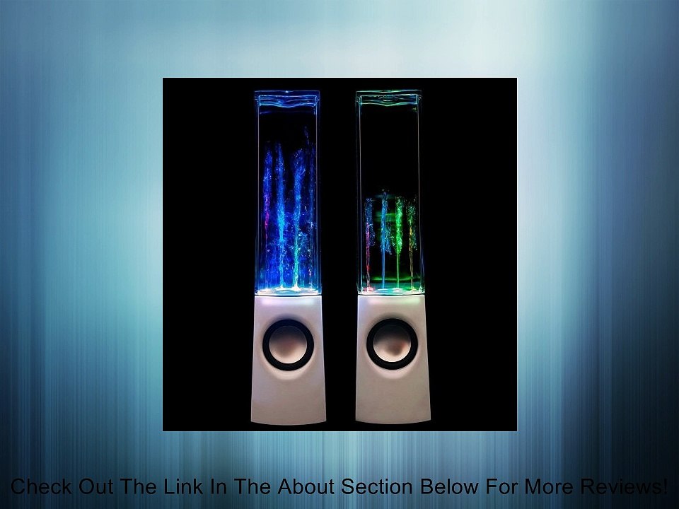 ECVISION Water Dancing Speakers White Review