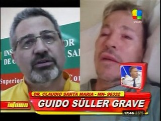 Pronto.com.ar Salud de Guido Suller