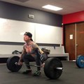 Snatch pull   snatch  fail 2 at top