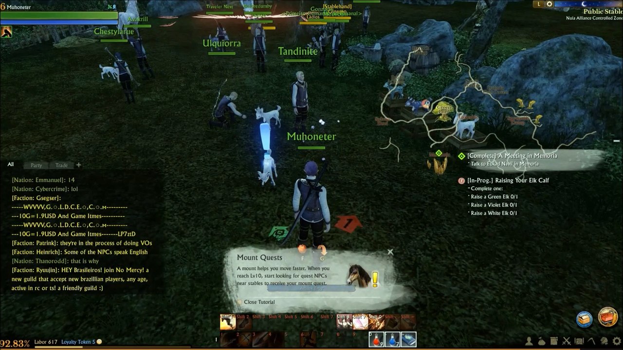 Archeage How To Get Your First Ride Elk For Elf