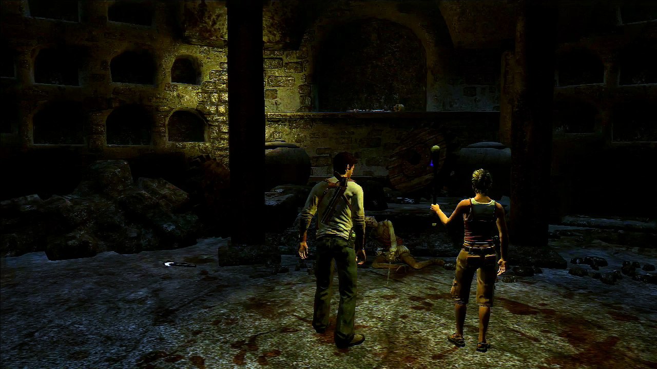 Uncharted Drake's Fortune (Part 17 of 22) Chapter 17 The Heart of the Vault Crushing Let's Play Walkthrough Gameplay Playthrough